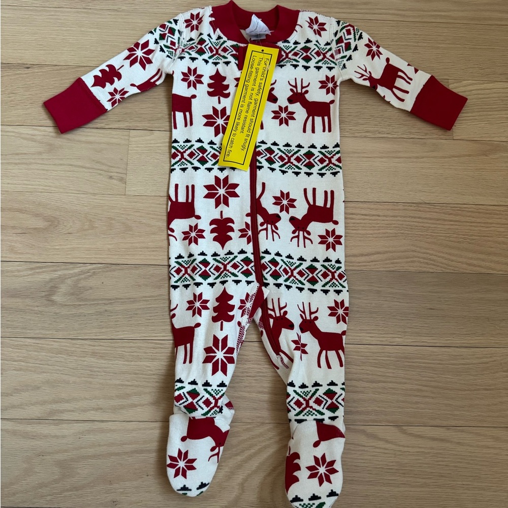 NWT Hanna Andersson Dear Deer Footie Pajamas